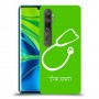 רופא סטטוסקופ כיסוי מגן קשיח בעיצוב אישי עם השם שלך ל Xiaomi Mi Note 10 Pro יחידה אחת סקרין מובייל