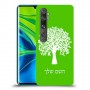 עץ כיסוי מגן קשיח בעיצוב אישי עם השם שלך ל Xiaomi Mi Note 10 Pro יחידה אחת סקרין מובייל
