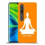 יוגה כיסוי מגן קשיח בעיצוב אישי עם השם שלך ל Xiaomi Mi Note 10 Pro יחידה אחת סקרין מובייל