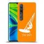 גלישת מפרש כיסוי מגן קשיח בעיצוב אישי עם השם שלך ל Xiaomi Mi Note 10 Pro יחידה אחת סקרין מובייל