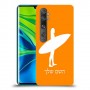 גלישה כיסוי מגן קשיח בעיצוב אישי עם השם שלך ל Xiaomi Mi Note 10 Pro יחידה אחת סקרין מובייל