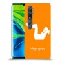 אימון ספורט - אישה כיסוי מגן קשיח בעיצוב אישי עם השם שלך ל Xiaomi Mi Note 10 Pro יחידה אחת סקרין מובייל