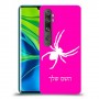 עכביש כיסוי מגן קשיח בעיצוב אישי עם השם שלך ל Xiaomi Mi Note 10 Pro יחידה אחת סקרין מובייל