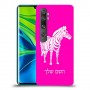 זברה כיסוי מגן קשיח בעיצוב אישי עם השם שלך ל Xiaomi Mi Note 10 Pro יחידה אחת סקרין מובייל