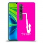 סקספון כיסוי מגן קשיח בעיצוב אישי עם השם שלך ל Xiaomi Mi Note 10 Pro יחידה אחת סקרין מובייל