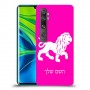 אריה כיסוי מגן קשיח בעיצוב אישי עם השם שלך ל Xiaomi Mi Note 10 Pro יחידה אחת סקרין מובייל