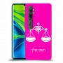 מאזניים כיסוי מגן קשיח בעיצוב אישי עם השם שלך ל Xiaomi Mi Note 10 Pro יחידה אחת סקרין מובייל
