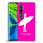 גלישה כיסוי מגן קשיח בעיצוב אישי עם השם שלך ל Xiaomi Mi Note 10 Pro יחידה אחת סקרין מובייל