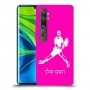 שחקן טניס כיסוי מגן קשיח בעיצוב אישי עם השם שלך ל Xiaomi Mi Note 10 Pro יחידה אחת סקרין מובייל