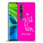 שחקן כדורעף כיסוי מגן קשיח בעיצוב אישי עם השם שלך ל Xiaomi Mi Note 10 Pro יחידה אחת סקרין מובייל
