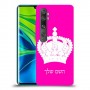 כתר מלכותי כיסוי מגן קשיח בעיצוב אישי עם השם שלך ל Xiaomi Mi Note 10 Pro יחידה אחת סקרין מובייל