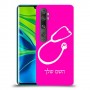 רופא סטטוסקופ כיסוי מגן קשיח בעיצוב אישי עם השם שלך ל Xiaomi Mi Note 10 Pro יחידה אחת סקרין מובייל