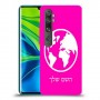 עולם כיסוי מגן קשיח בעיצוב אישי עם השם שלך ל Xiaomi Mi Note 10 Pro יחידה אחת סקרין מובייל