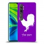 תרנגול כיסוי מגן קשיח בעיצוב אישי עם השם שלך ל Xiaomi Mi Note 10 Pro יחידה אחת סקרין מובייל