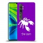 עקרב כיסוי מגן קשיח בעיצוב אישי עם השם שלך ל Xiaomi Mi Note 10 Pro יחידה אחת סקרין מובייל