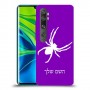 עכביש כיסוי מגן קשיח בעיצוב אישי עם השם שלך ל Xiaomi Mi Note 10 Pro יחידה אחת סקרין מובייל
