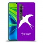 ציפור לבלוע כיסוי מגן קשיח בעיצוב אישי עם השם שלך ל Xiaomi Mi Note 10 Pro יחידה אחת סקרין מובייל