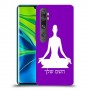 יוגה כיסוי מגן קשיח בעיצוב אישי עם השם שלך ל Xiaomi Mi Note 10 Pro יחידה אחת סקרין מובייל
