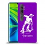 ילד סקייטבורד כיסוי מגן קשיח בעיצוב אישי עם השם שלך ל Xiaomi Mi Note 10 Pro יחידה אחת סקרין מובייל