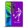 שחקן כדורגל כיסוי מגן קשיח בעיצוב אישי עם השם שלך ל Xiaomi Mi Note 10 Pro יחידה אחת סקרין מובייל