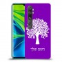 עץ כיסוי מגן קשיח בעיצוב אישי עם השם שלך ל Xiaomi Mi Note 10 Pro יחידה אחת סקרין מובייל