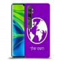 עולם כיסוי מגן קשיח בעיצוב אישי עם השם שלך ל Xiaomi Mi Note 10 Pro יחידה אחת סקרין מובייל