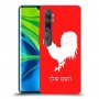 תרנגול כיסוי מגן קשיח בעיצוב אישי עם השם שלך ל Xiaomi Mi Note 10 Pro יחידה אחת סקרין מובייל
