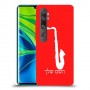סקספון כיסוי מגן קשיח בעיצוב אישי עם השם שלך ל Xiaomi Mi Note 10 Pro יחידה אחת סקרין מובייל