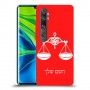 מאזניים כיסוי מגן קשיח בעיצוב אישי עם השם שלך ל Xiaomi Mi Note 10 Pro יחידה אחת סקרין מובייל