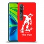 ילד סקייטבורד כיסוי מגן קשיח בעיצוב אישי עם השם שלך ל Xiaomi Mi Note 10 Pro יחידה אחת סקרין מובייל