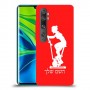 שוליים - אישה כיסוי מגן קשיח בעיצוב אישי עם השם שלך ל Xiaomi Mi Note 10 Pro יחידה אחת סקרין מובייל