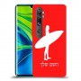 גלישה כיסוי מגן קשיח בעיצוב אישי עם השם שלך ל Xiaomi Mi Note 10 Pro יחידה אחת סקרין מובייל