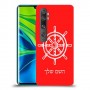 הגה - קפטן - ים כיסוי מגן קשיח בעיצוב אישי עם השם שלך ל Xiaomi Mi Note 10 Pro יחידה אחת סקרין מובייל