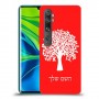 עץ כיסוי מגן קשיח בעיצוב אישי עם השם שלך ל Xiaomi Mi Note 10 Pro יחידה אחת סקרין מובייל