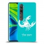 עקרב כיסוי מגן קשיח בעיצוב אישי עם השם שלך ל Xiaomi Mi Note 10 Pro יחידה אחת סקרין מובייל
