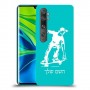 ילד סקייטבורד כיסוי מגן קשיח בעיצוב אישי עם השם שלך ל Xiaomi Mi Note 10 Pro יחידה אחת סקרין מובייל