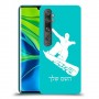 סנובורד כיסוי מגן קשיח בעיצוב אישי עם השם שלך ל Xiaomi Mi Note 10 Pro יחידה אחת סקרין מובייל
