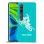 אופנוע שלג כיסוי מגן קשיח בעיצוב אישי עם השם שלך ל Xiaomi Mi Note 10 Pro יחידה אחת סקרין מובייל