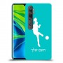 כדורגל - אישה כיסוי מגן קשיח בעיצוב אישי עם השם שלך ל Xiaomi Mi Note 10 Pro יחידה אחת סקרין מובייל