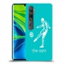 שחקן כדורגל כיסוי מגן קשיח בעיצוב אישי עם השם שלך ל Xiaomi Mi Note 10 Pro יחידה אחת סקרין מובייל