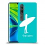 גלישה כיסוי מגן קשיח בעיצוב אישי עם השם שלך ל Xiaomi Mi Note 10 Pro יחידה אחת סקרין מובייל