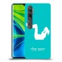 אימון ספורט - אישה כיסוי מגן קשיח בעיצוב אישי עם השם שלך ל Xiaomi Mi Note 10 Pro יחידה אחת סקרין מובייל