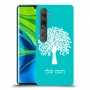 עץ כיסוי מגן קשיח בעיצוב אישי עם השם שלך ל Xiaomi Mi Note 10 Pro יחידה אחת סקרין מובייל