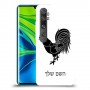 תרנגול כיסוי מגן קשיח בעיצוב אישי עם השם שלך ל Xiaomi Mi Note 10 Pro יחידה אחת סקרין מובייל