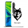 זאב כיסוי מגן קשיח בעיצוב אישי עם השם שלך ל Xiaomi Mi Note 10 Pro יחידה אחת סקרין מובייל
