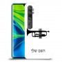 חצוצרה כיסוי מגן קשיח בעיצוב אישי עם השם שלך ל Xiaomi Mi Note 10 Pro יחידה אחת סקרין מובייל