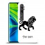 אריה כיסוי מגן קשיח בעיצוב אישי עם השם שלך ל Xiaomi Mi Note 10 Pro יחידה אחת סקרין מובייל