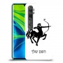 קשת כיסוי מגן קשיח בעיצוב אישי עם השם שלך ל Xiaomi Mi Note 10 Pro יחידה אחת סקרין מובייל
