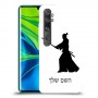 סמוראי כיסוי מגן קשיח בעיצוב אישי עם השם שלך ל Xiaomi Mi Note 10 Pro יחידה אחת סקרין מובייל