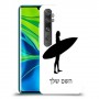 גלישה כיסוי מגן קשיח בעיצוב אישי עם השם שלך ל Xiaomi Mi Note 10 Pro יחידה אחת סקרין מובייל
